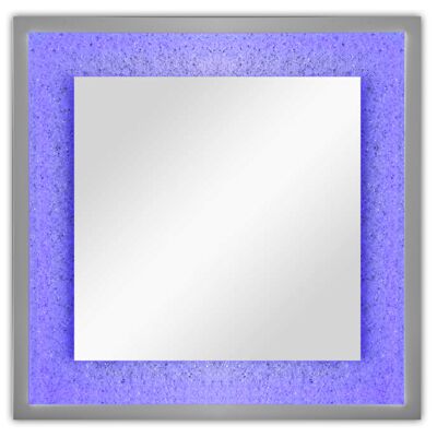 Glaszone Spiegel Glanz in violett